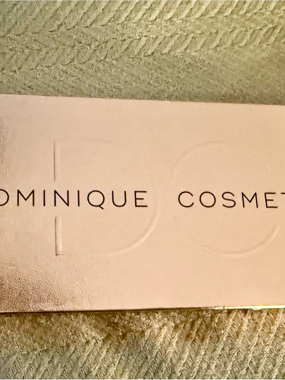 Dominique Cosmetics Rose Gold Shimmer Eyeshadow Palette